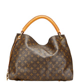 ルイ ヴィトン モノグラム アーツィーMM ハンドバッグ ワンショルダーバッグ M40249 ブラウン PVC レザー レディース LOUIS VUITTON 【中古】